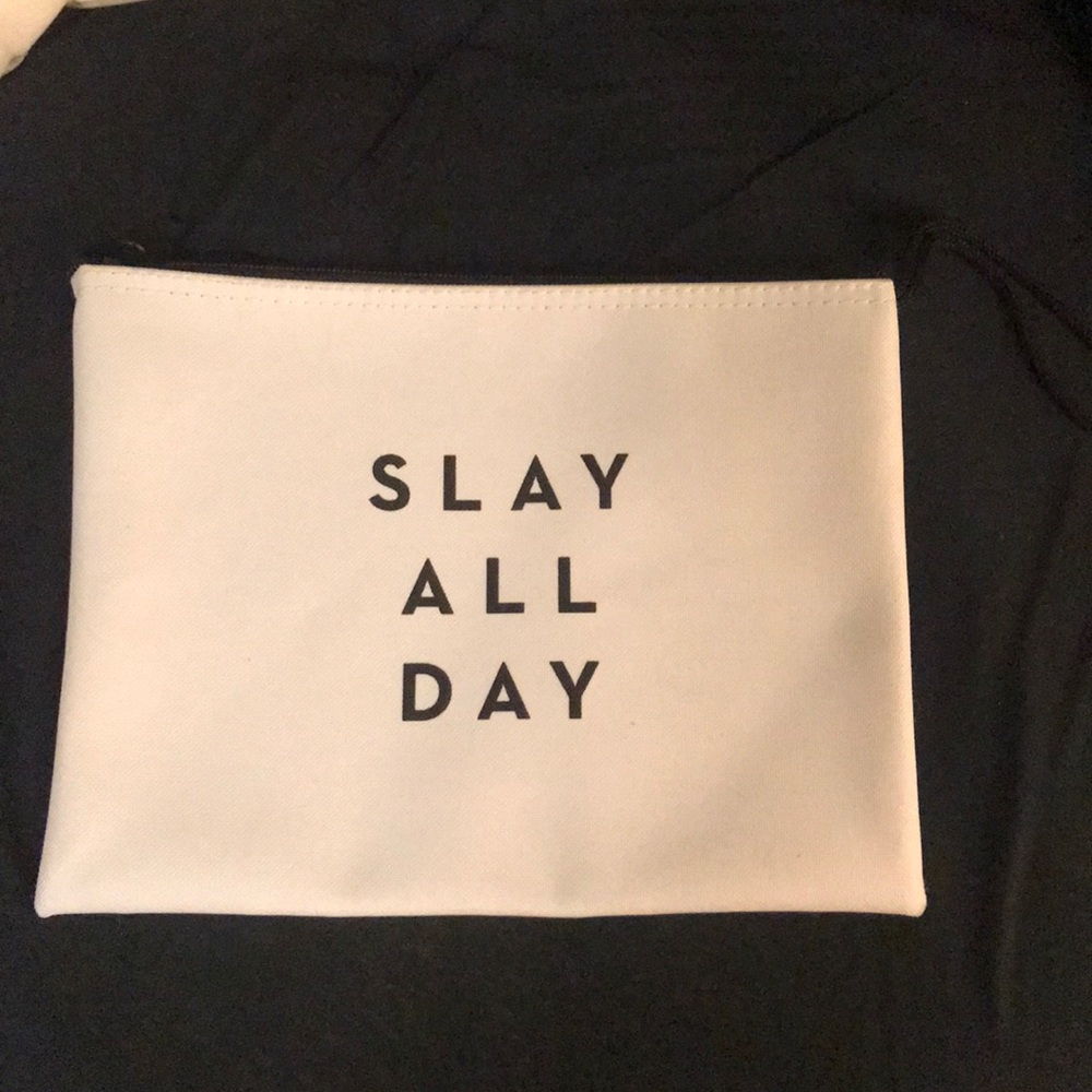 Slay all day Milly clutch/makeup bag